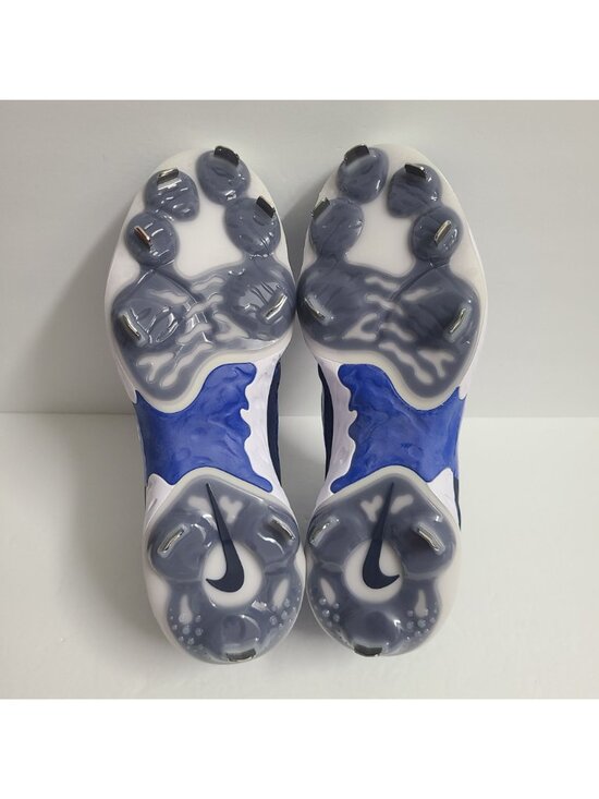 NEW Nike Alpha Huarache Elite 4 Low Metal Baseball Cleats DR6851-414 Size 14 main image 4
